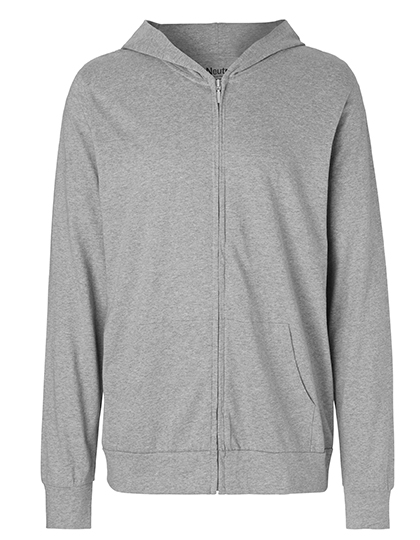 Unisex Jersey Hoodie mit Reißverschluss