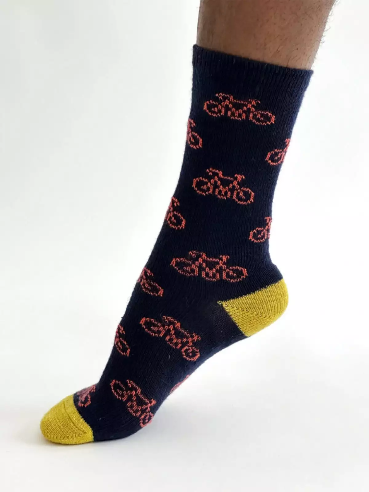 Wollsocken Modell: Fahrrad