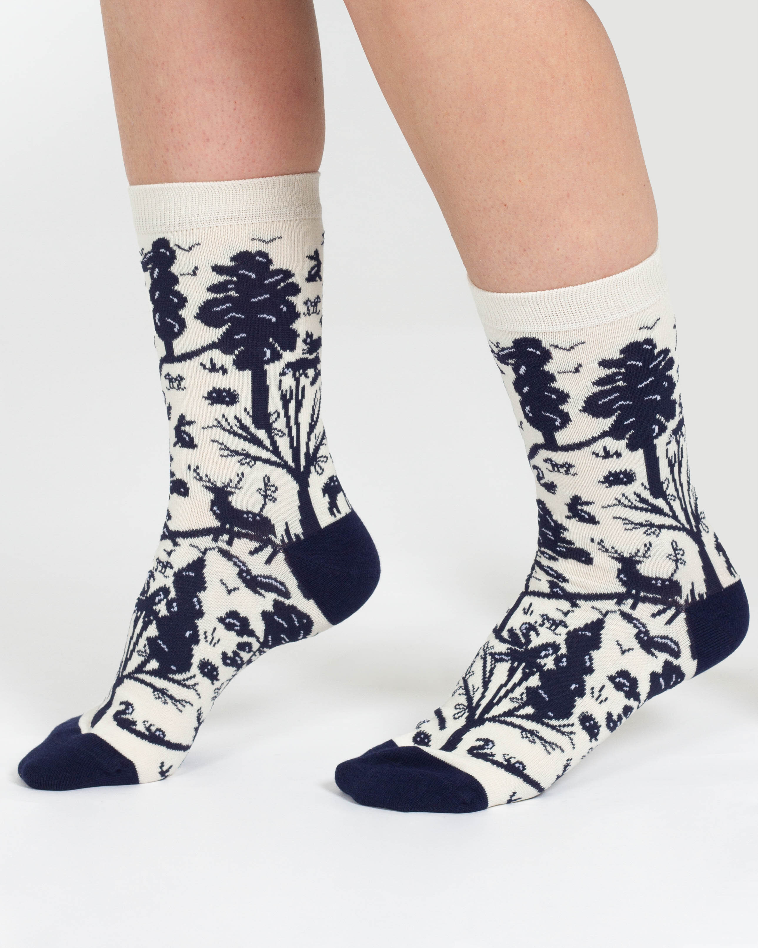 Socken Modell: Woodland