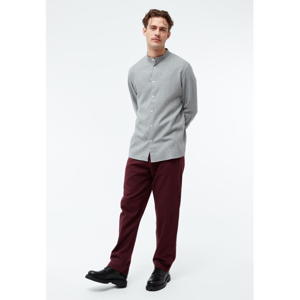 Flanell Stehkragenhemd Modell: Wes