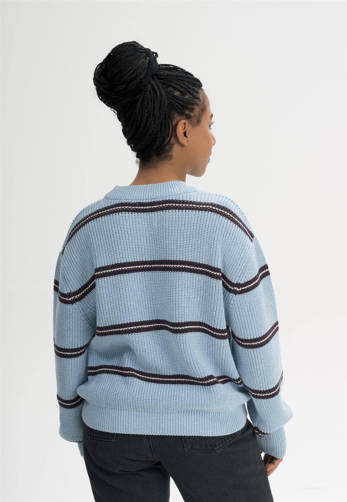 Rippstrick Pullover Modell: Adah