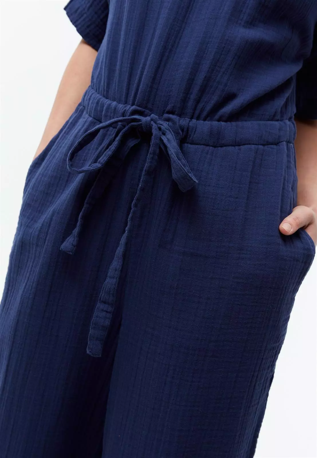 Musselin-Jumpsuit Modell: Kayla GOTS
