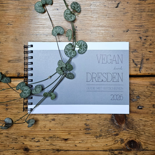 Vegan durch Dresden Gutscheinheft