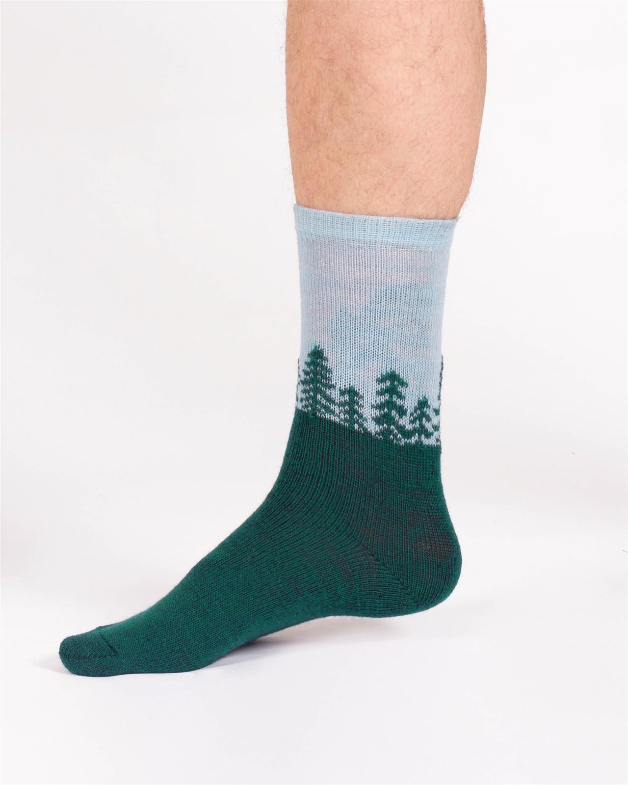 Woll-Socken Modell: Forest