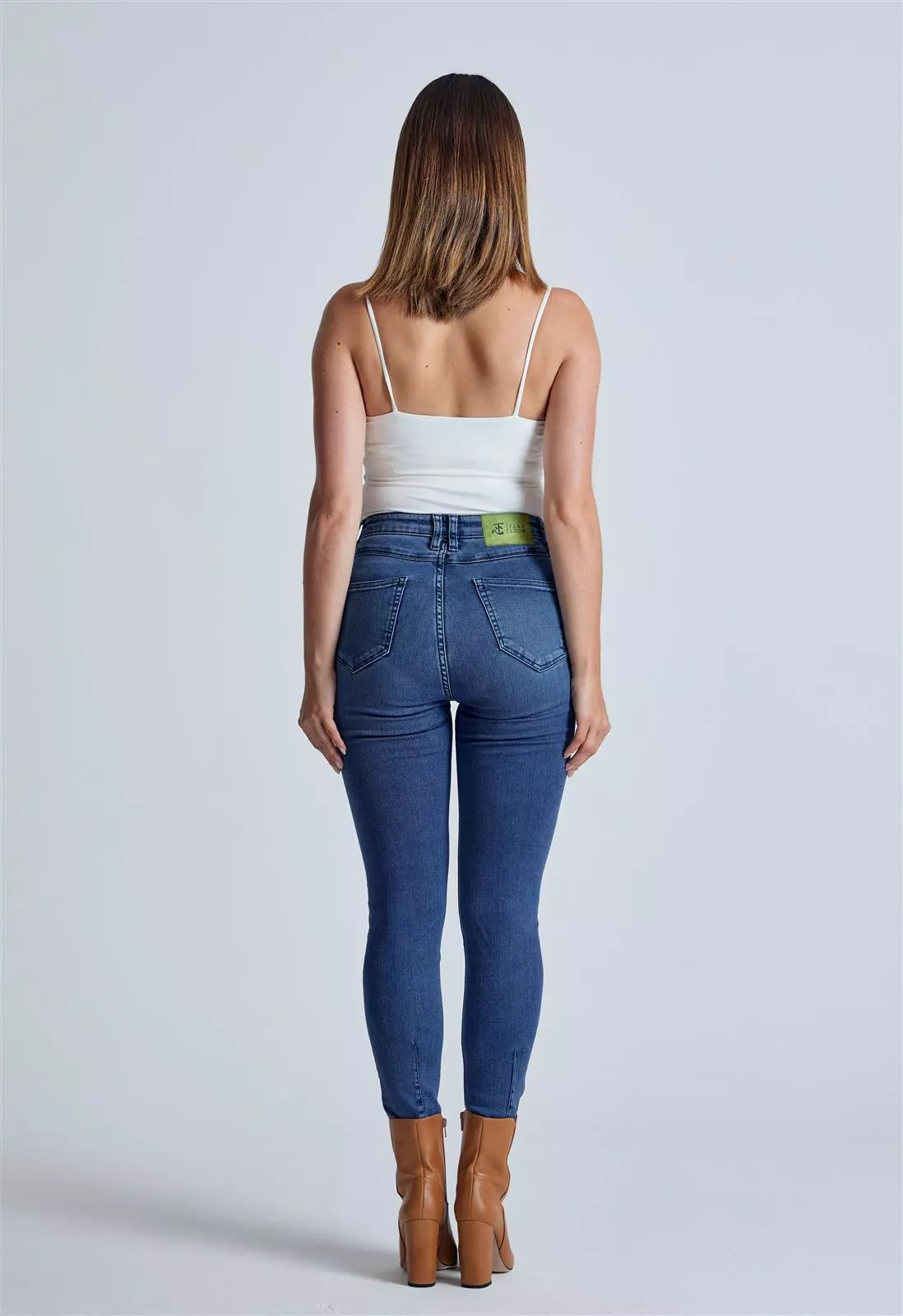 High Waist Skinny Jeans Modell: Nina