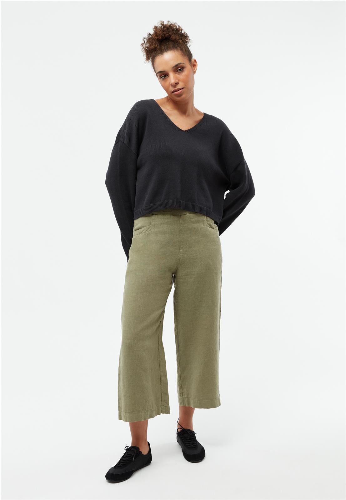 Leinen Culotte Modell: Fay