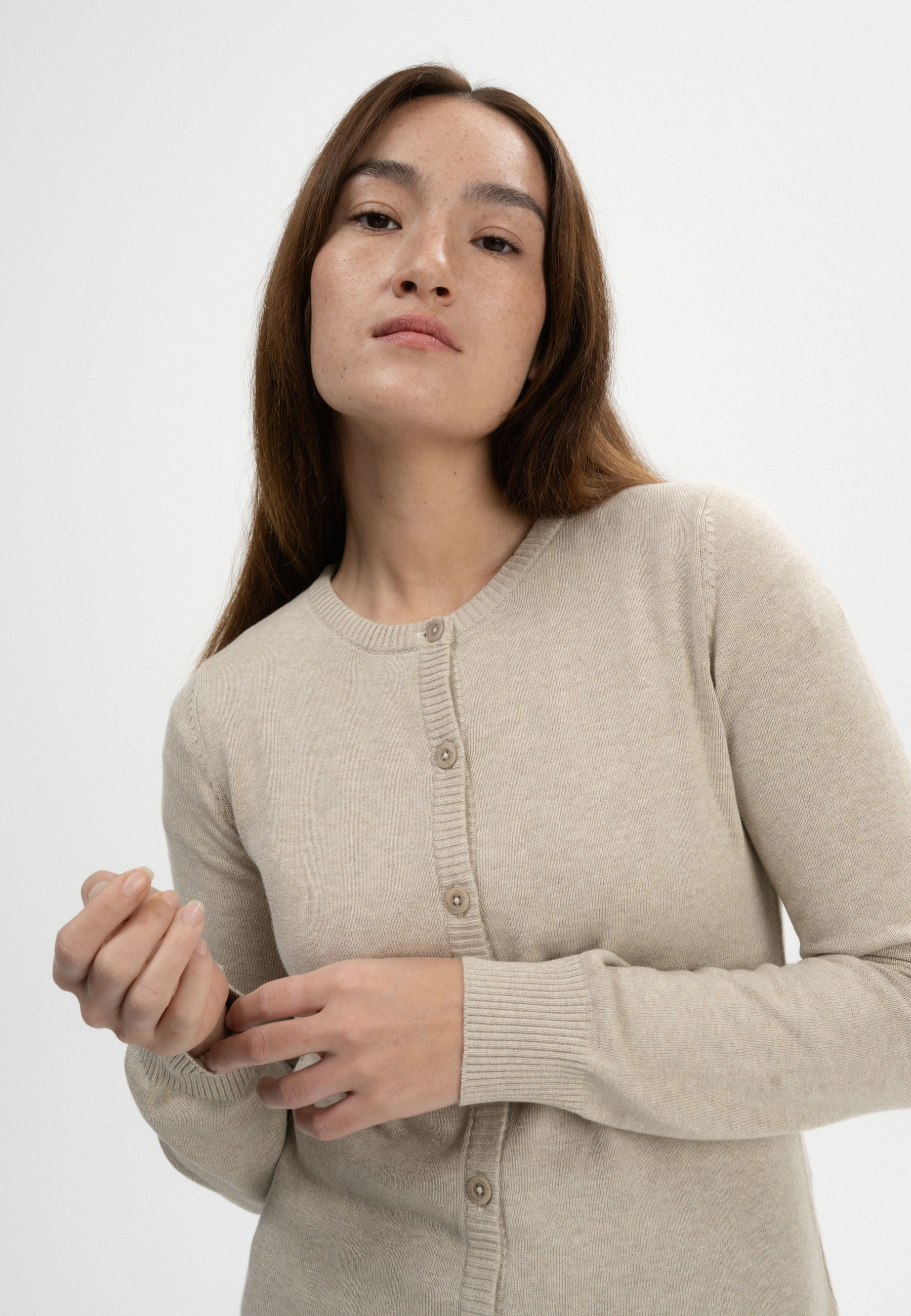 Feinstrick Cardigan Modell: Nameen