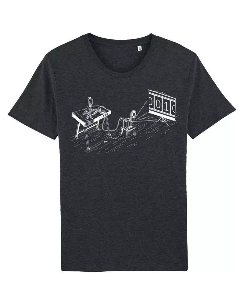 Science-T-Shirt Informatik Modell: Turingmaschine Science-T-Shirt Informatik Modell: Turingmaschine