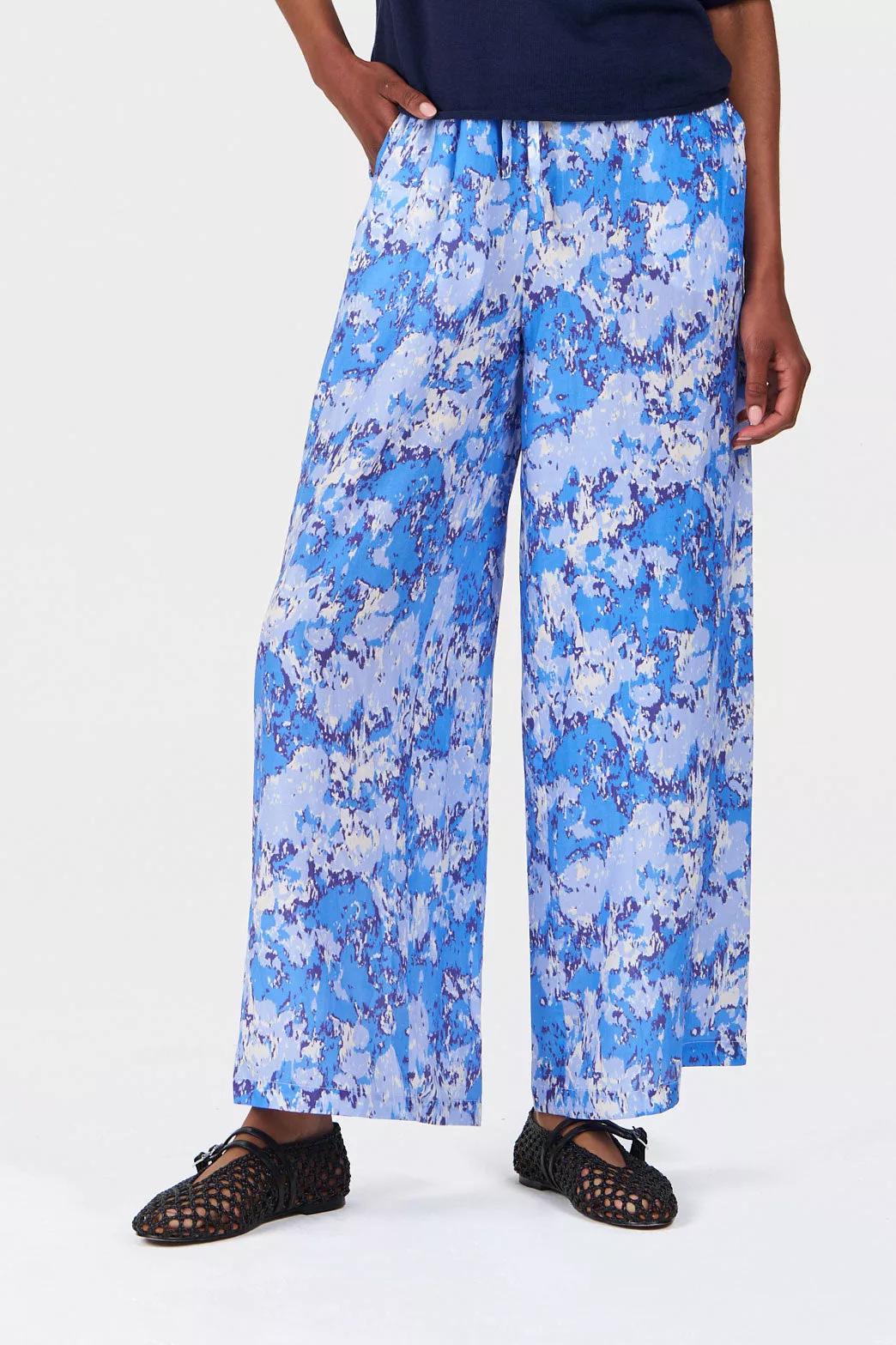 Wide Leg Tencel-Stoffhose Modell: Aria