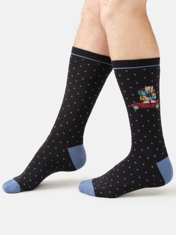 Socken Modell: Driving Home for Christmas