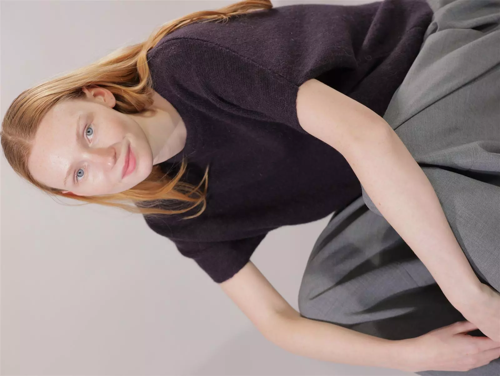 CAM22744 Alpaka Strickpullunder Modell: Aube