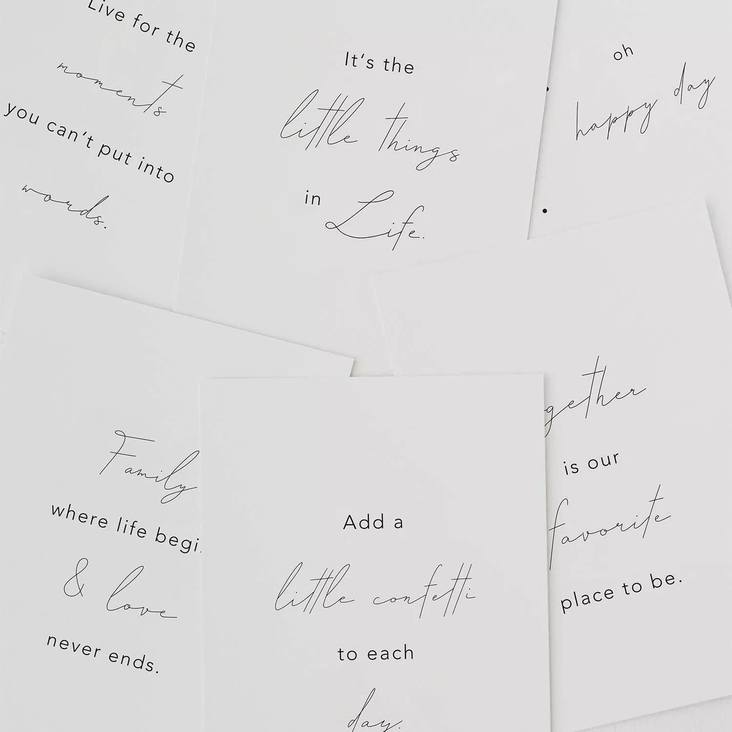 Postkarte Spruch