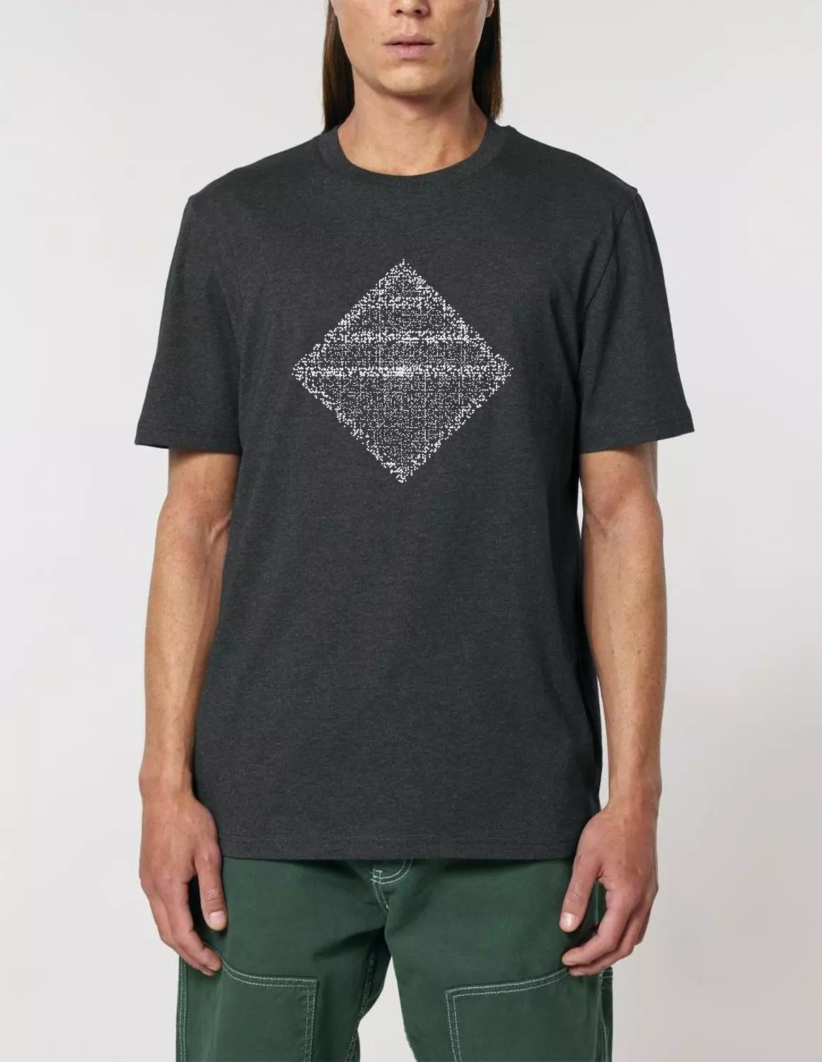 mat2_creator_front_darkheathergrey.jpg Mathematik T-Shirt Primspirale