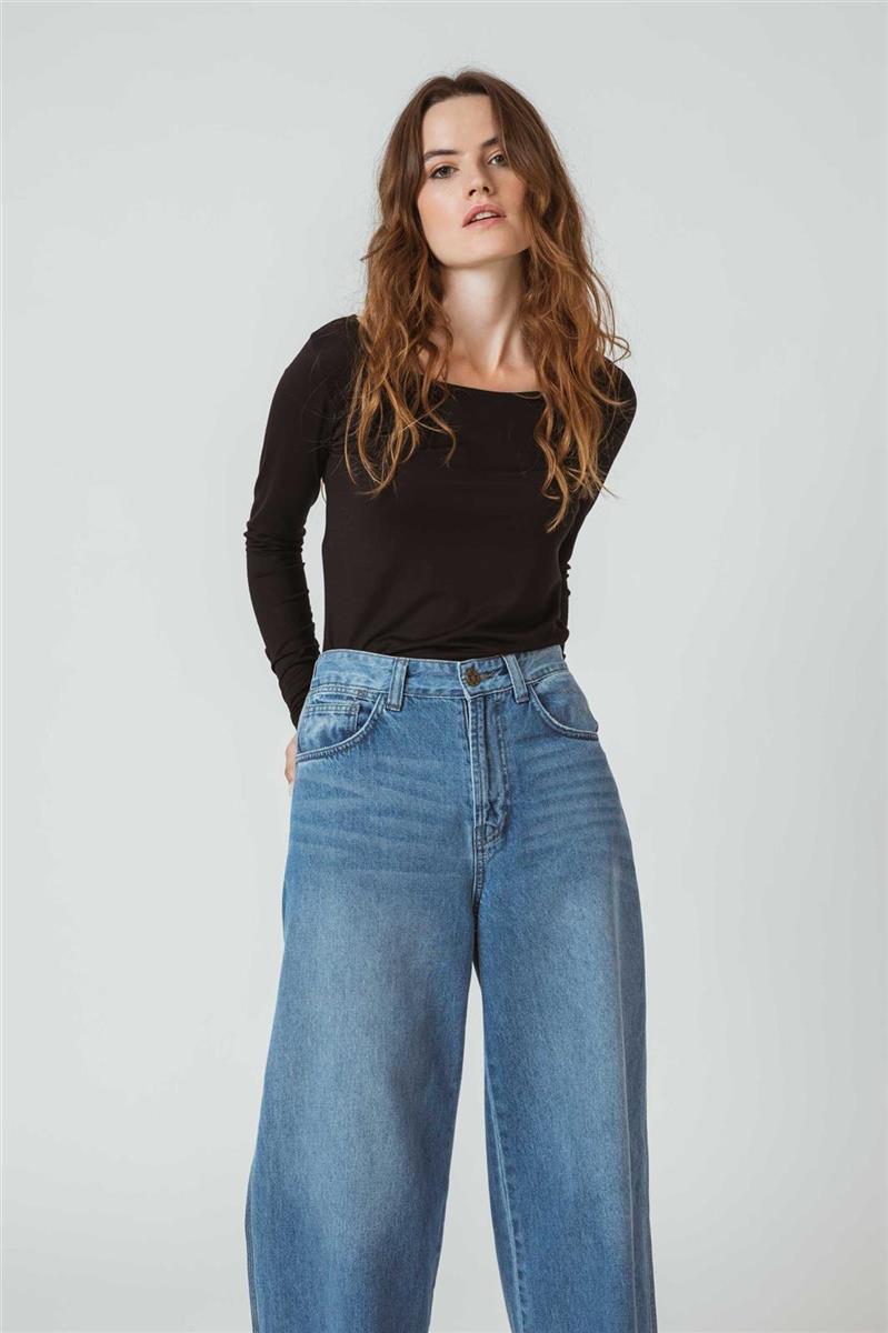 Jeans Loose Fit Skater Cropped GOTS