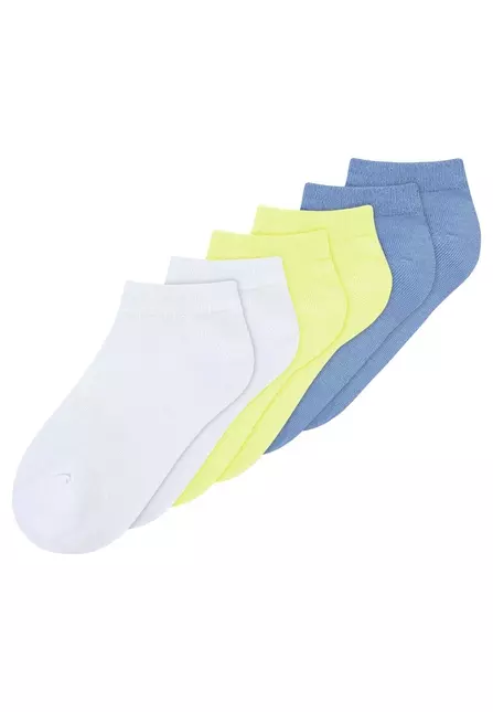 Sneakersocken GOTS, 3er Pack