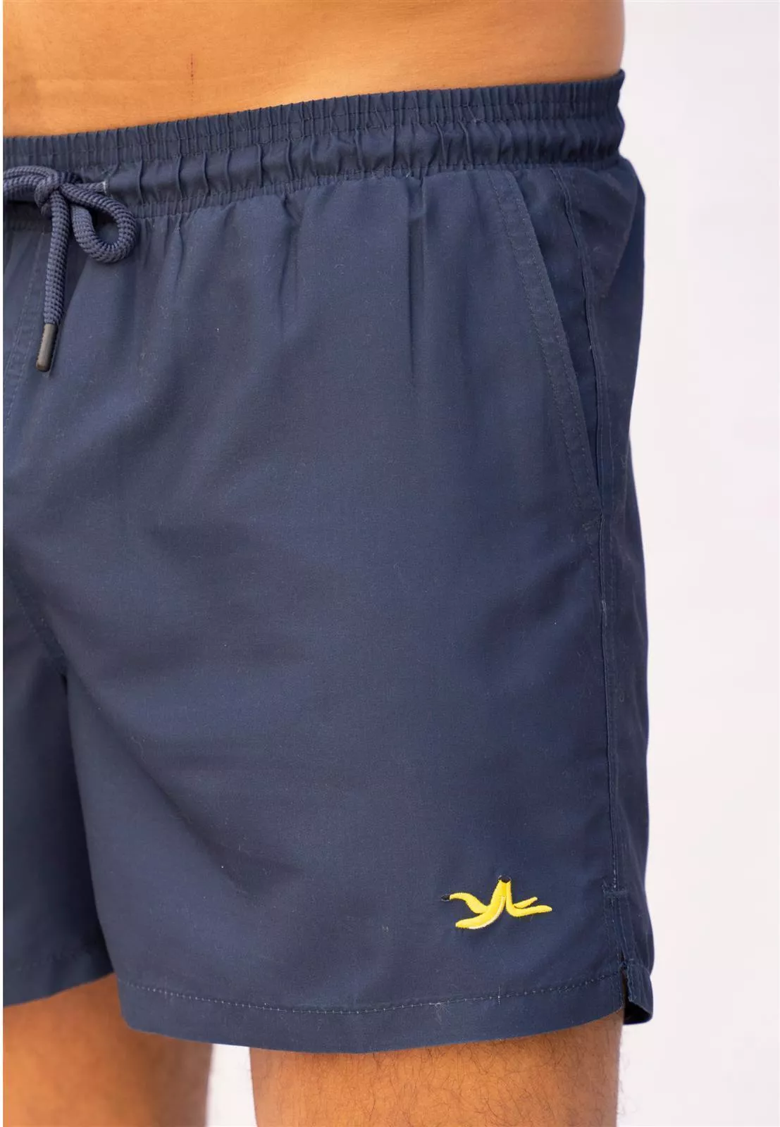 Badehose mit kleinem Motiv