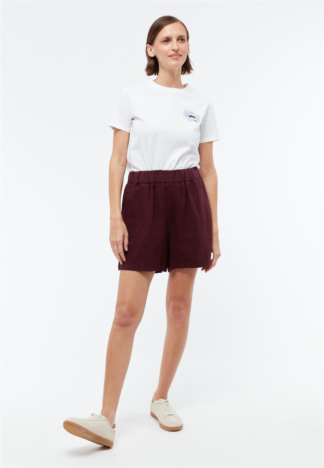 Leinen Shorts Modell: Clementine