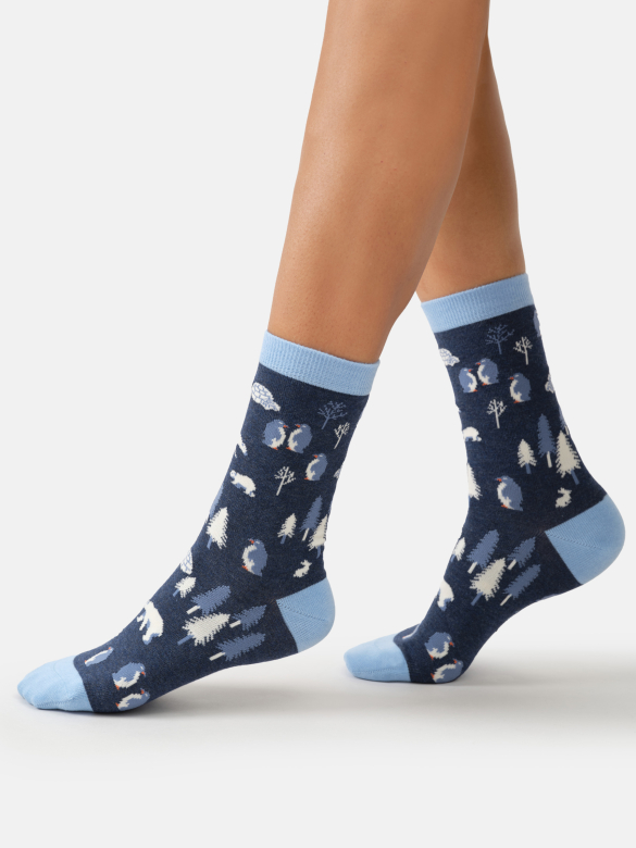 Socken Modell: Arctic Friends