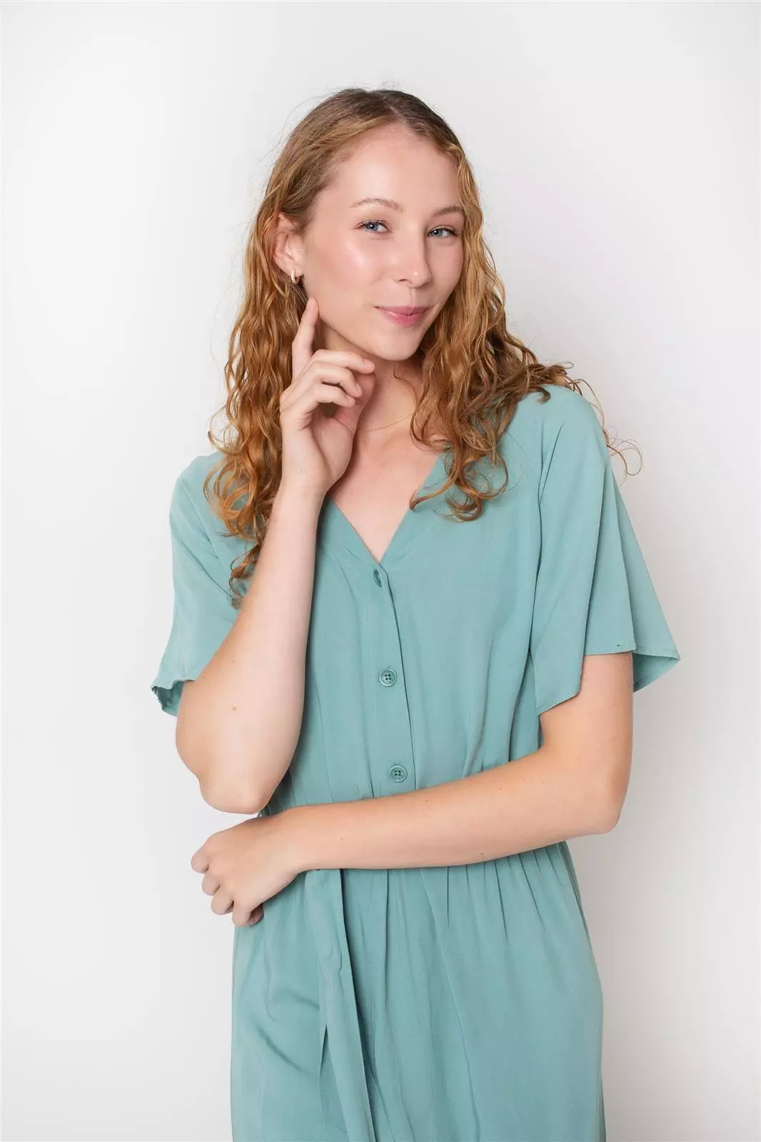 Ecovero Jumpsuit Modell: Thea
