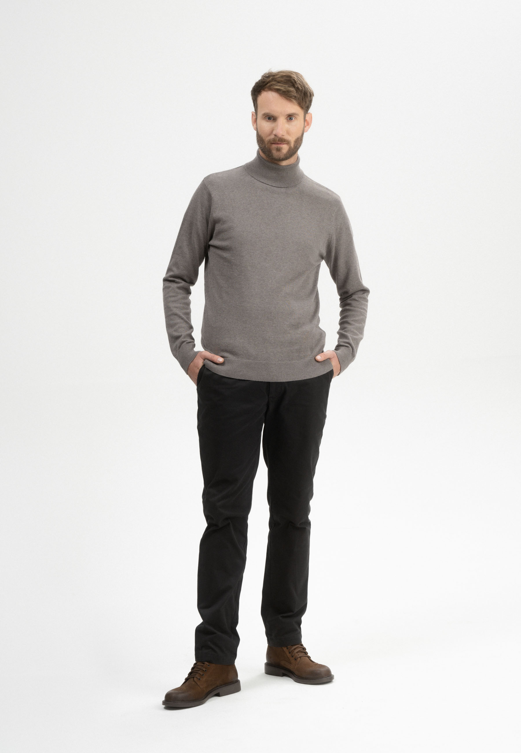 Rollkragen Pullover Modell: Kanja GOTS