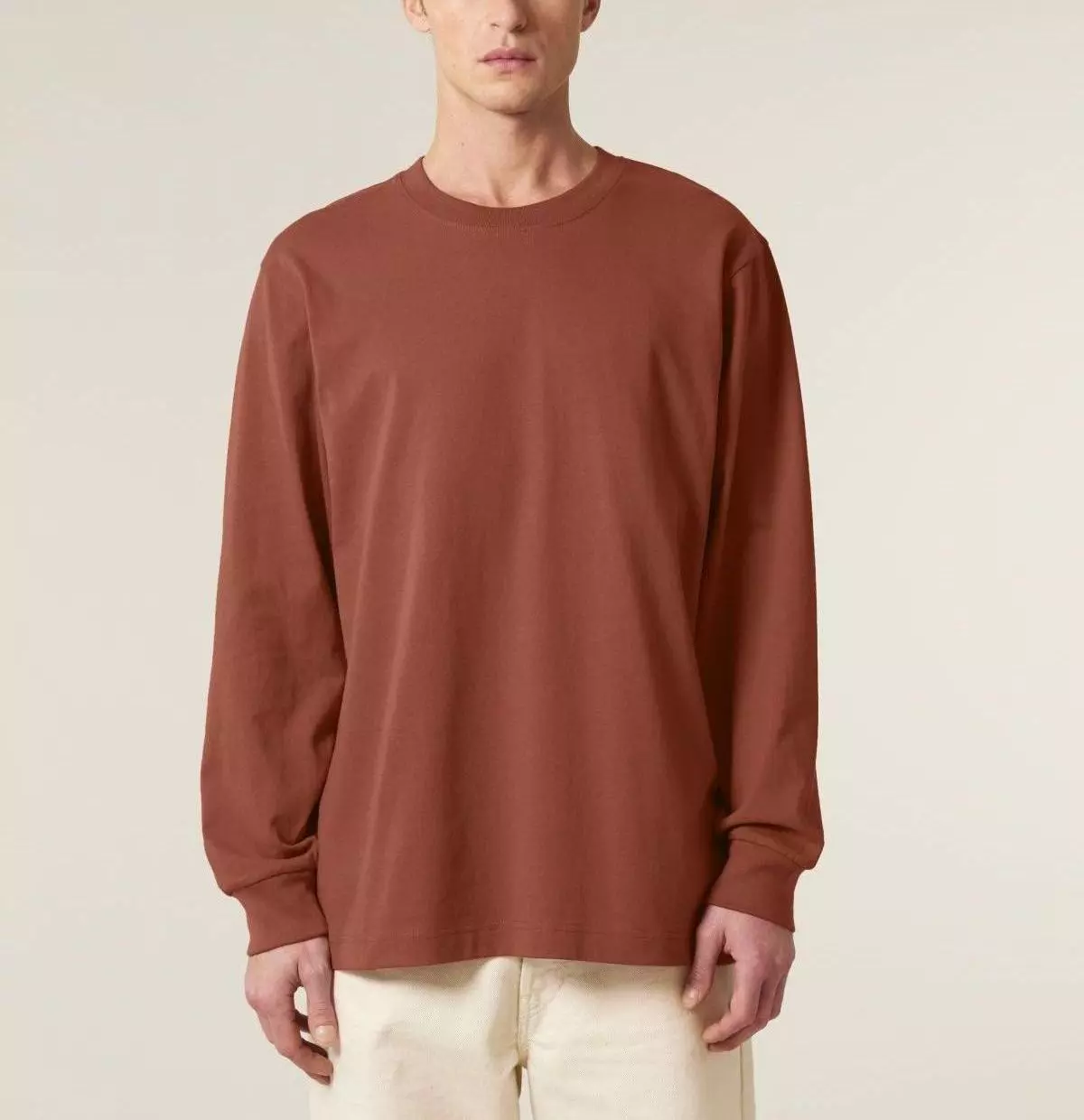 SFM1_STTU200_C730 Loose-Fit Longsleeve Modell: Free Longsleeve