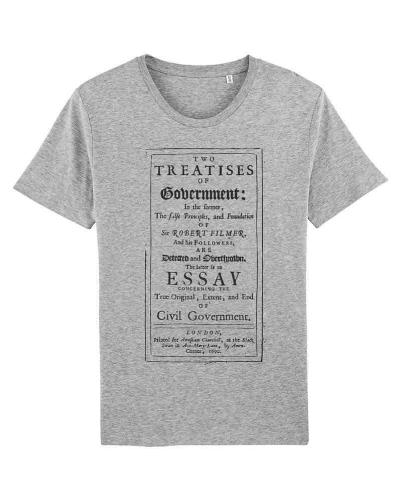 Politik T-Shirt Gesellschaftsvertrag