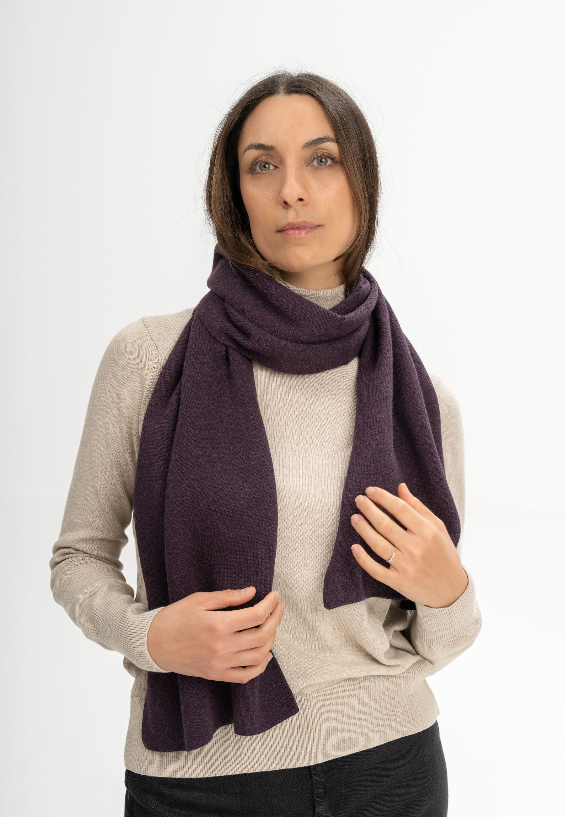 Jacquardstrick Schal Modell: Asmee