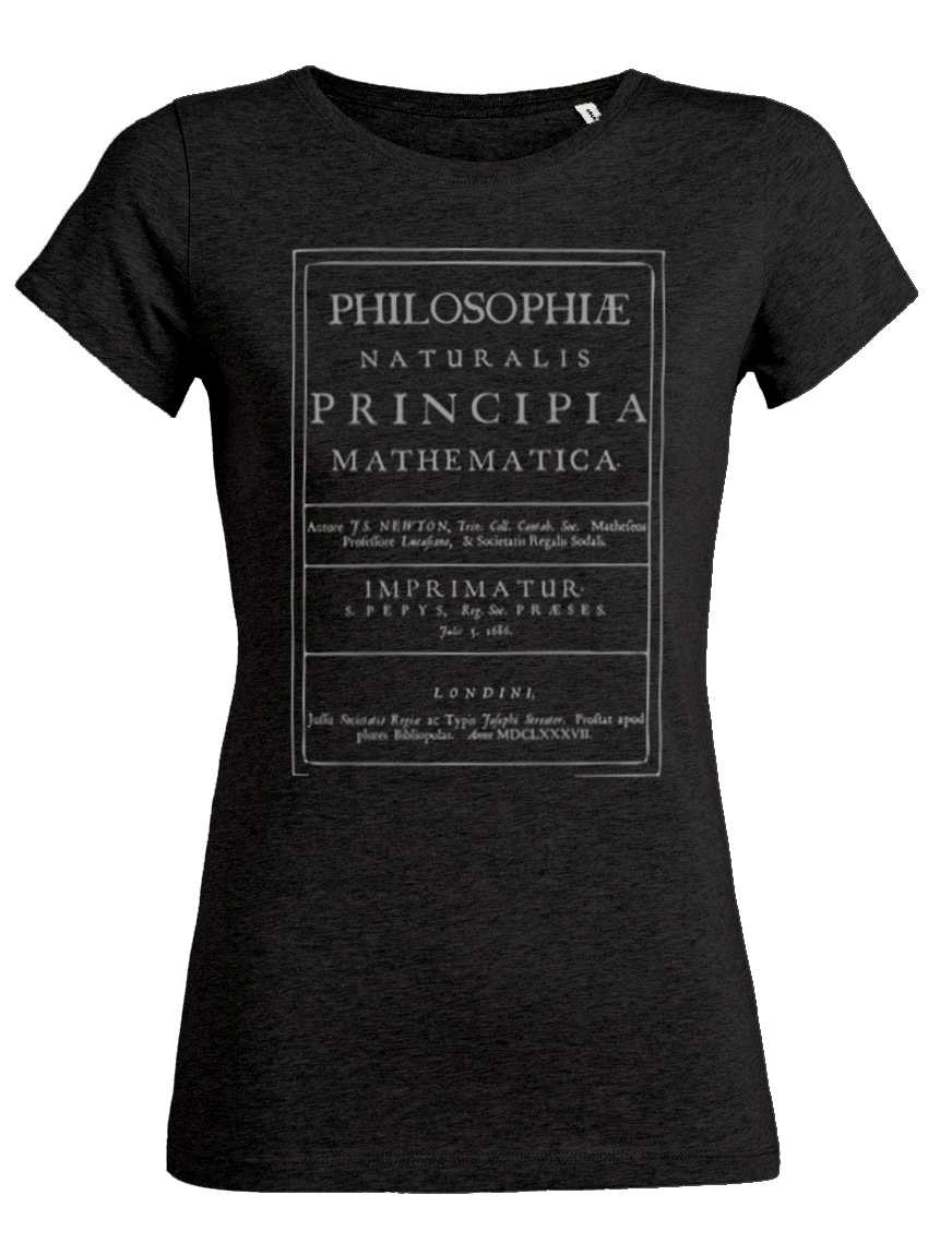 Physik T-Shirt Principia Mathematica