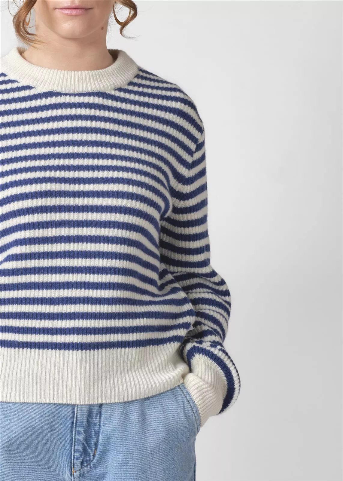 Merino Strickpullover Modell: Gunilla