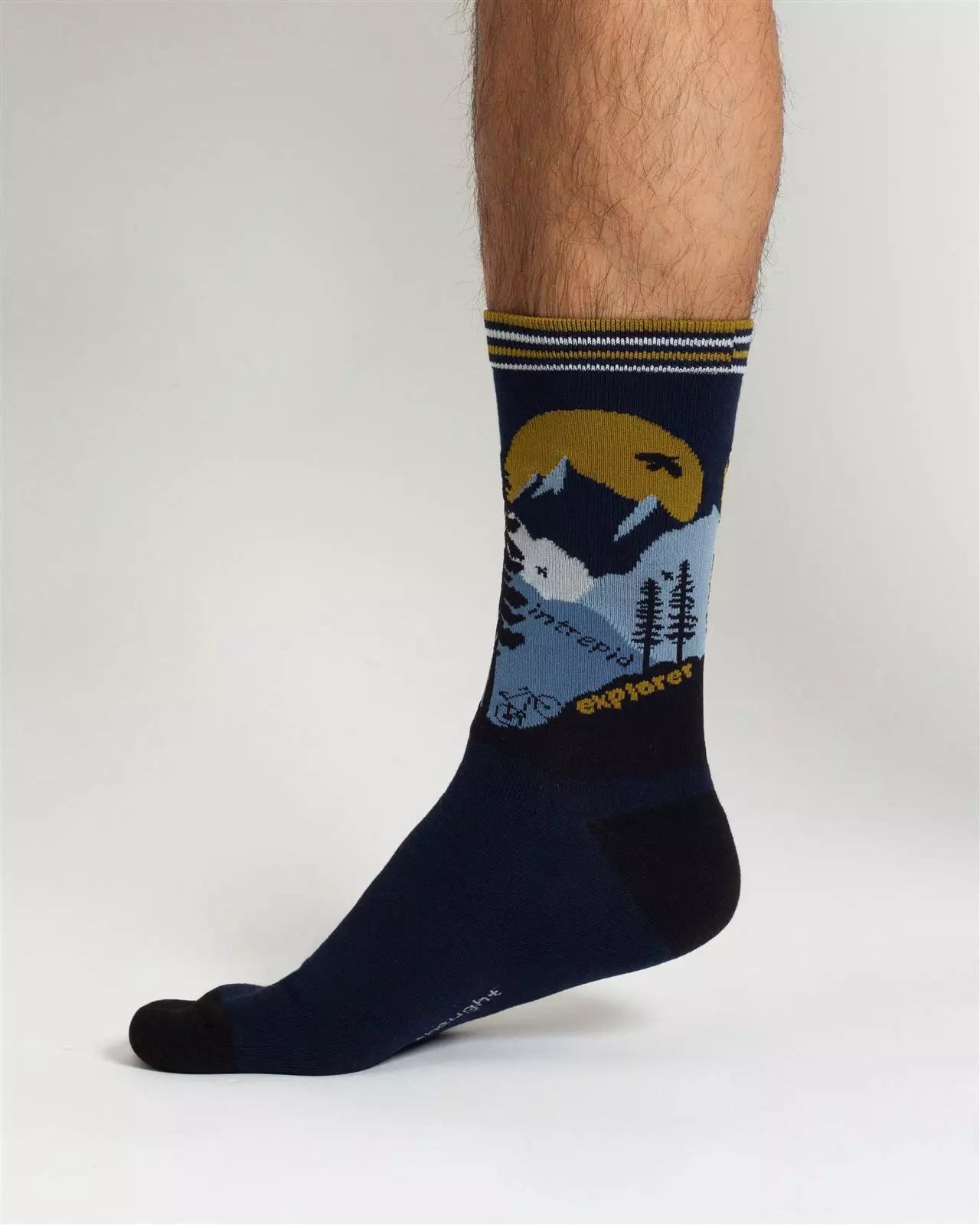 Socken Modell: Mountain Range
