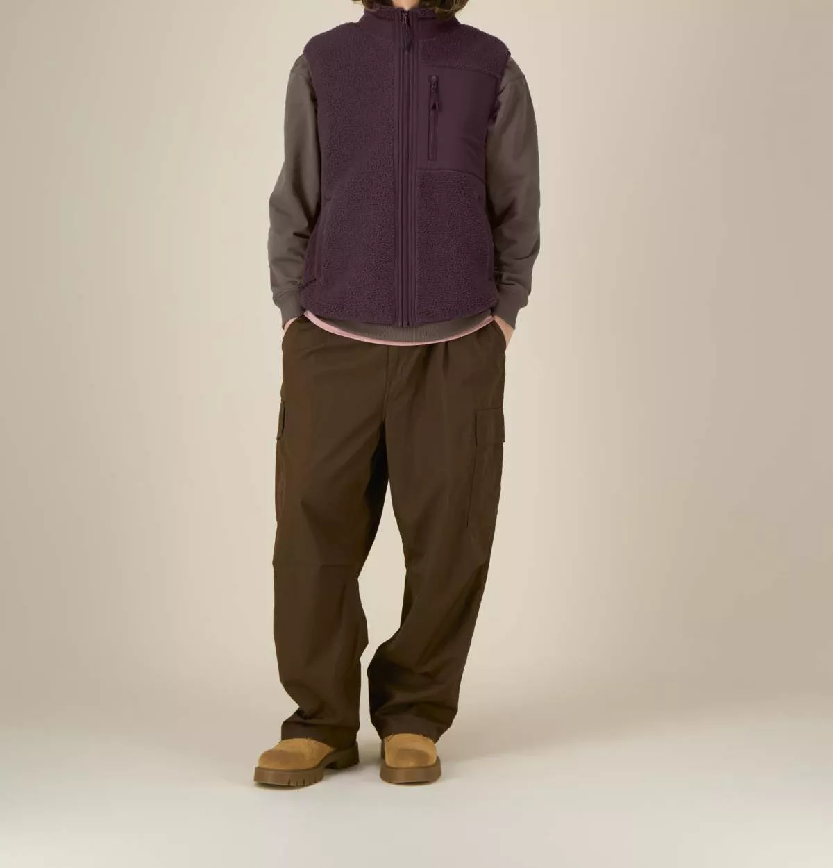 Fleece-Weste Modell: Lin