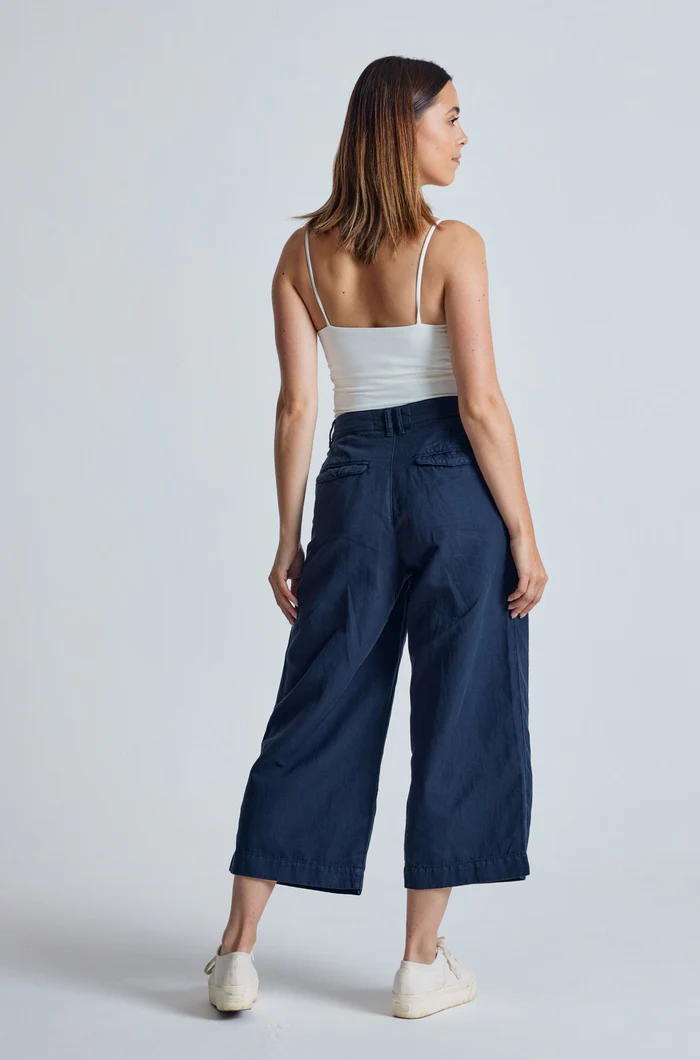 Leinen-Baumwoll Culotte Modell: Betty