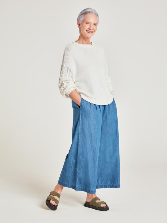 Culotte Modell: Chambray GOTS