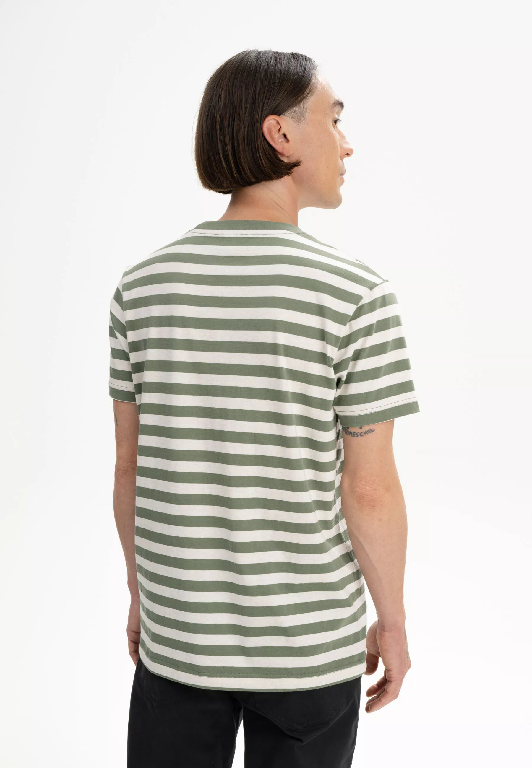 T-Shirt Modell: Avan Stripes GOTS