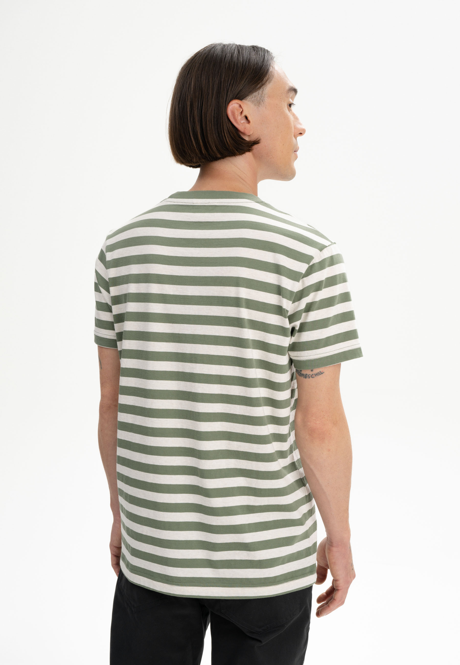 T-Shirt Modell: Avan Stripes GOTS