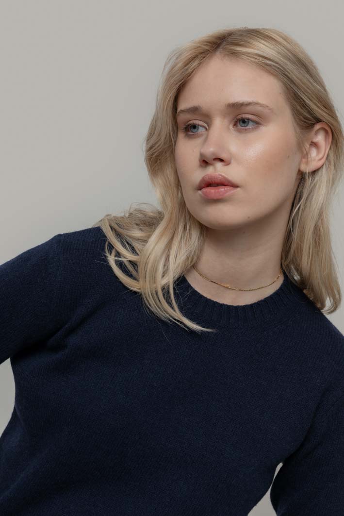 Wollpullover Modell: Laura