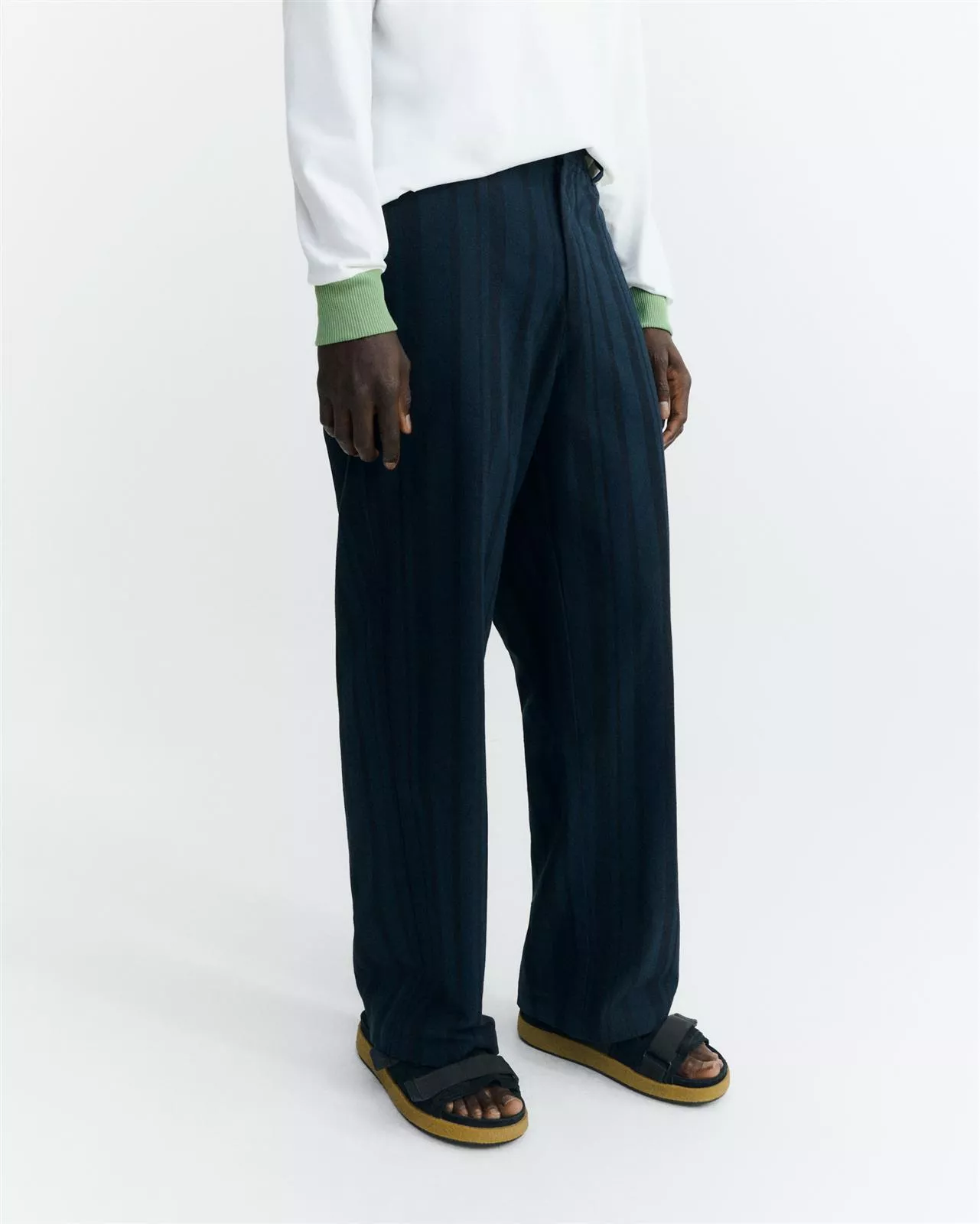 Gestreifte Stoffhose Modell: Marc