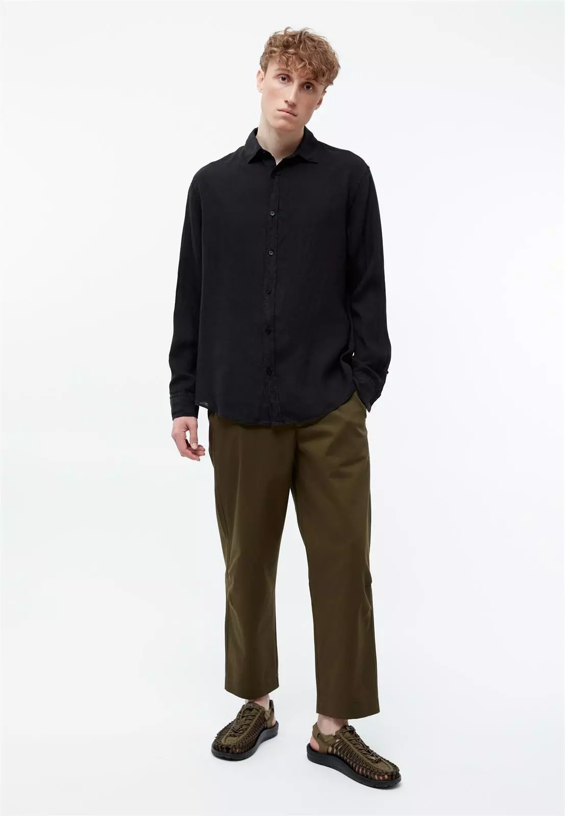 Leinen Hemd Modell: John