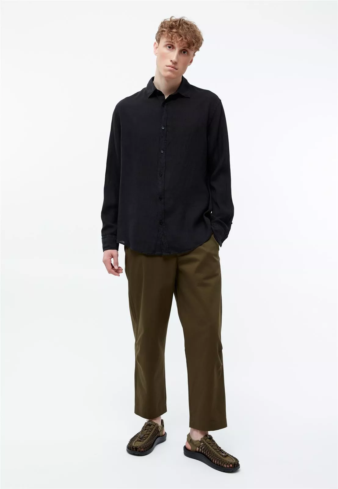 Leinen Hemd Modell: John