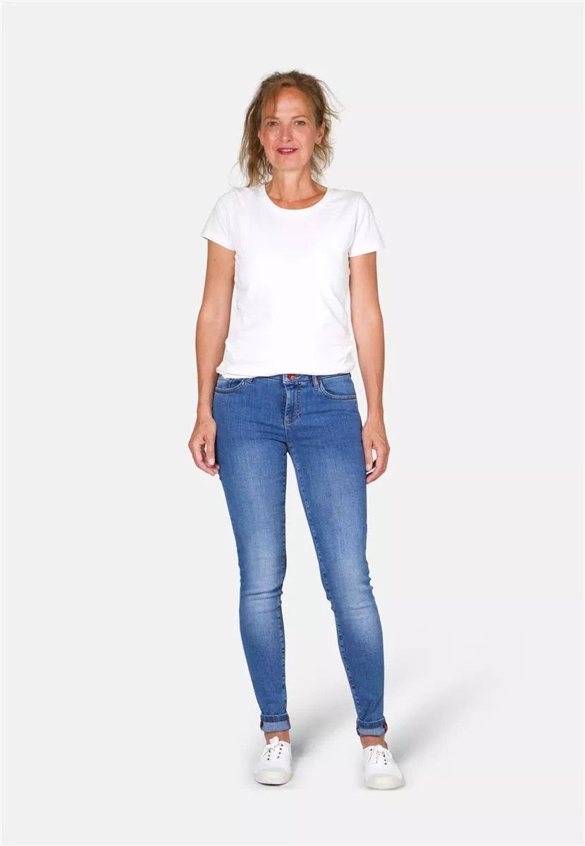 Skinny Fit-Jeans Modell: Rosa