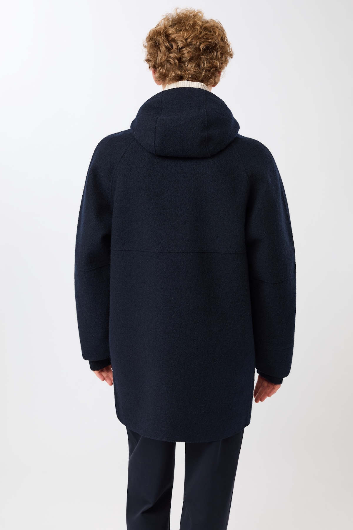 Parka aus Wollwalk