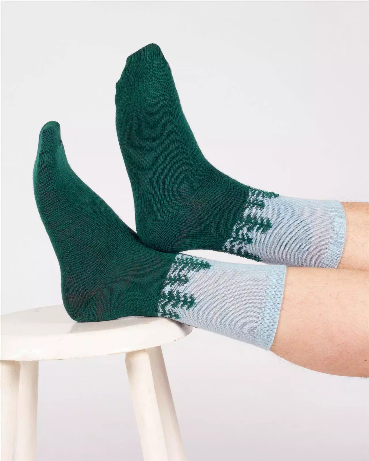 Woll-Socken Modell: Forest