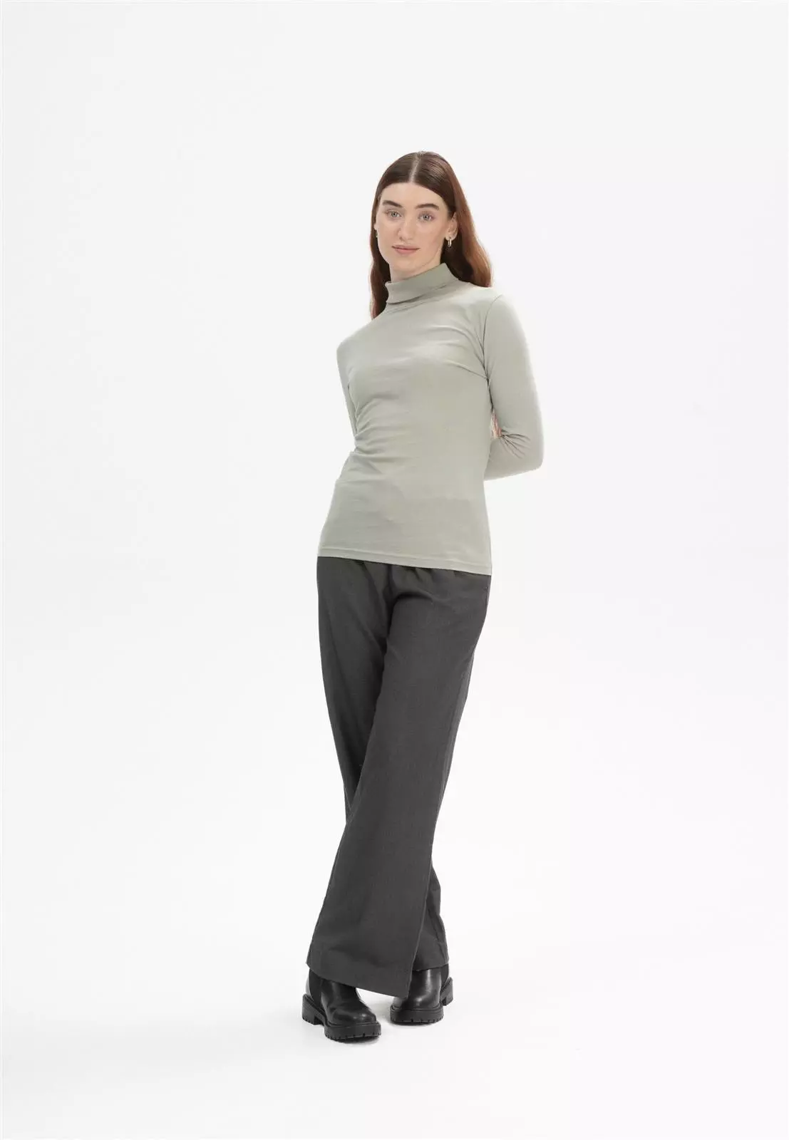 Rollkragen-Longsleeve Modell: Anchal
