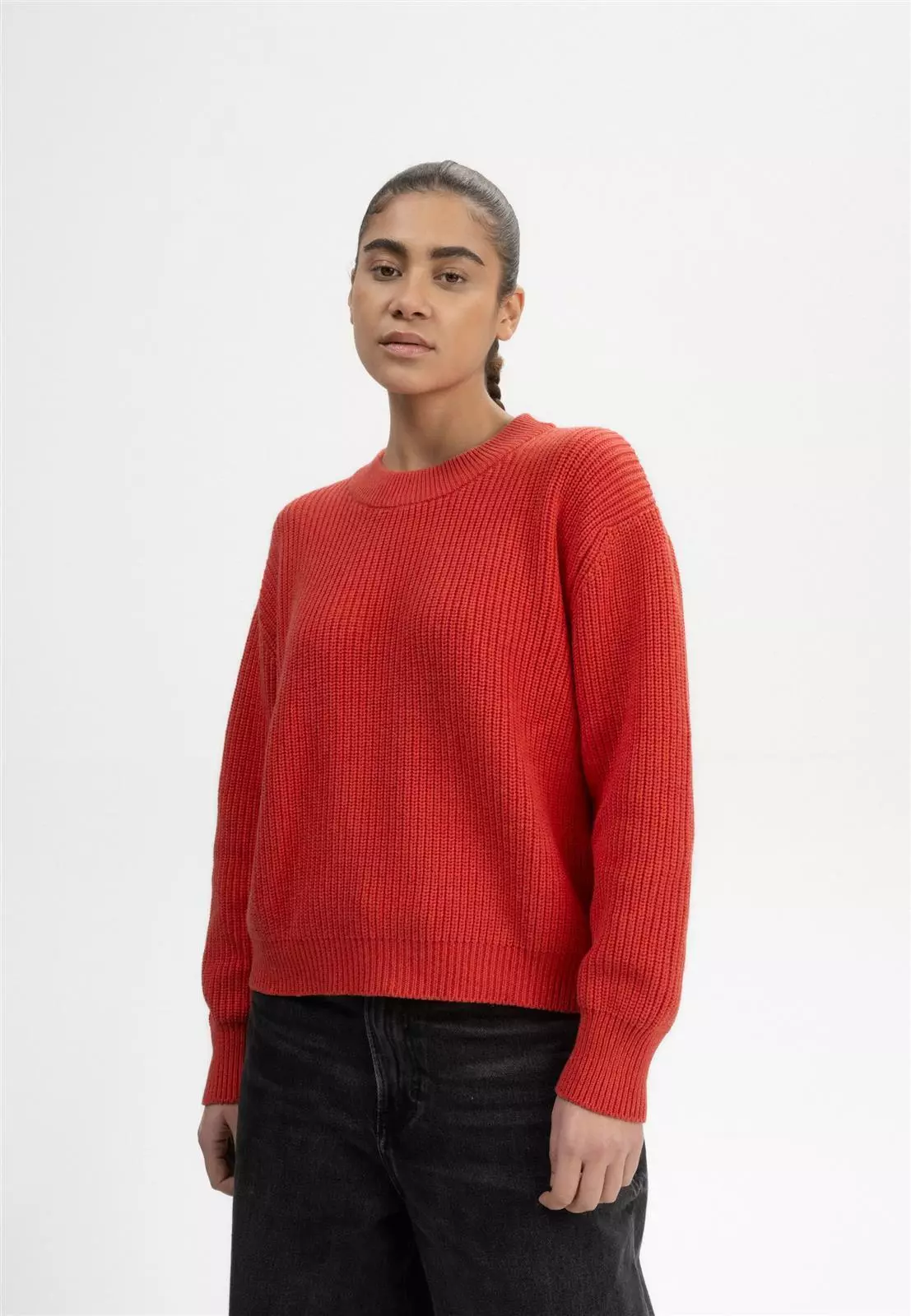 Rippstrick Pullover Modell: Adah