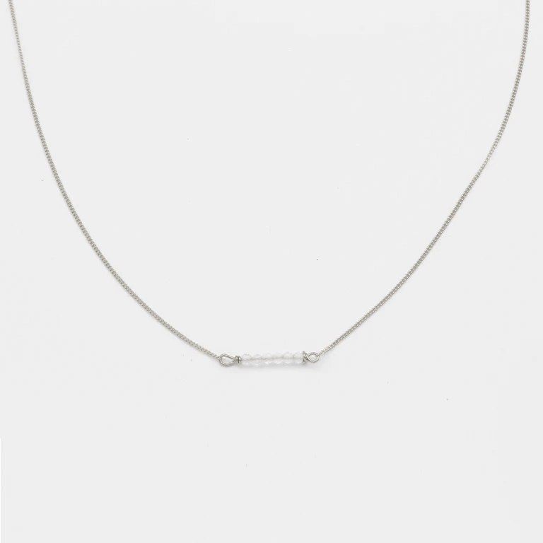 Kette Modell: Fine Pearls White